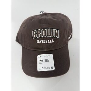 Nike Brown University Bears Baseball Mens Heritage86 Campus Cap Hat New OSFM